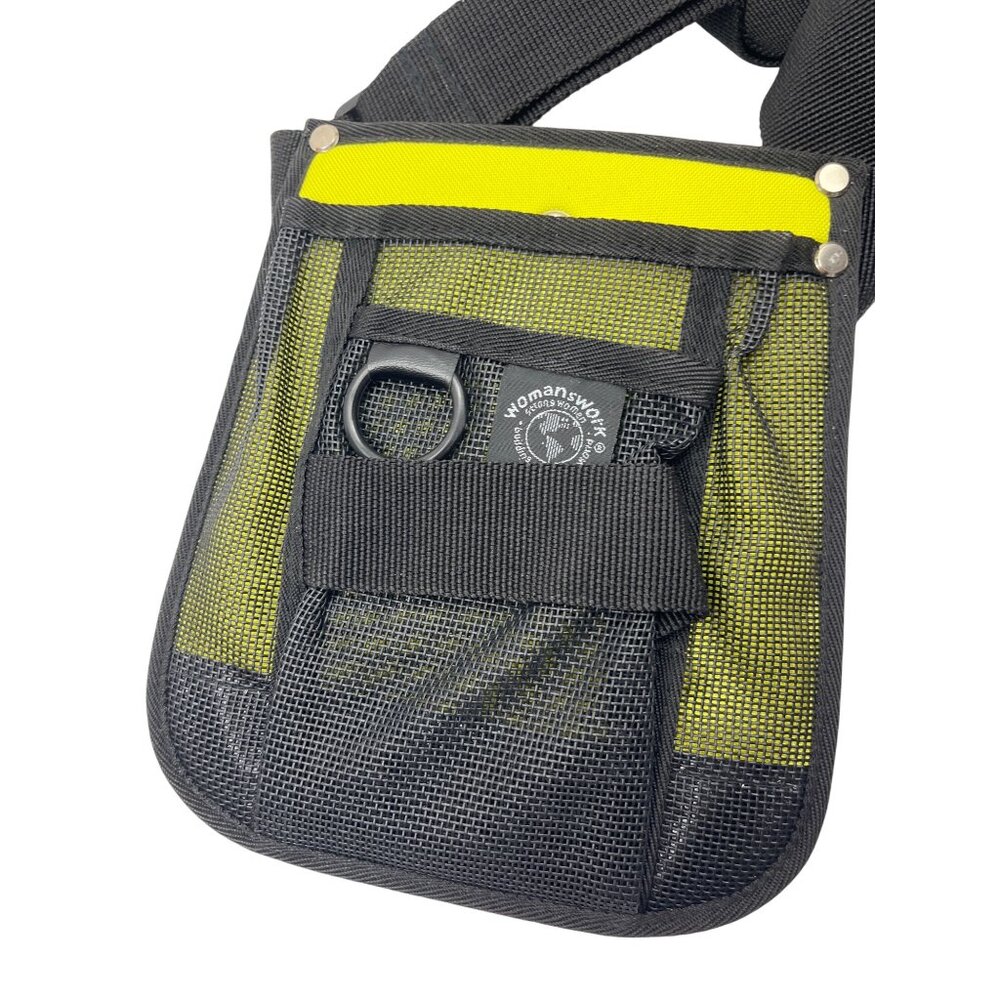 Womanswork Yellow & Black Gardening Waist Pouch With Adjustable Strap 10d - Picture 4 of 6